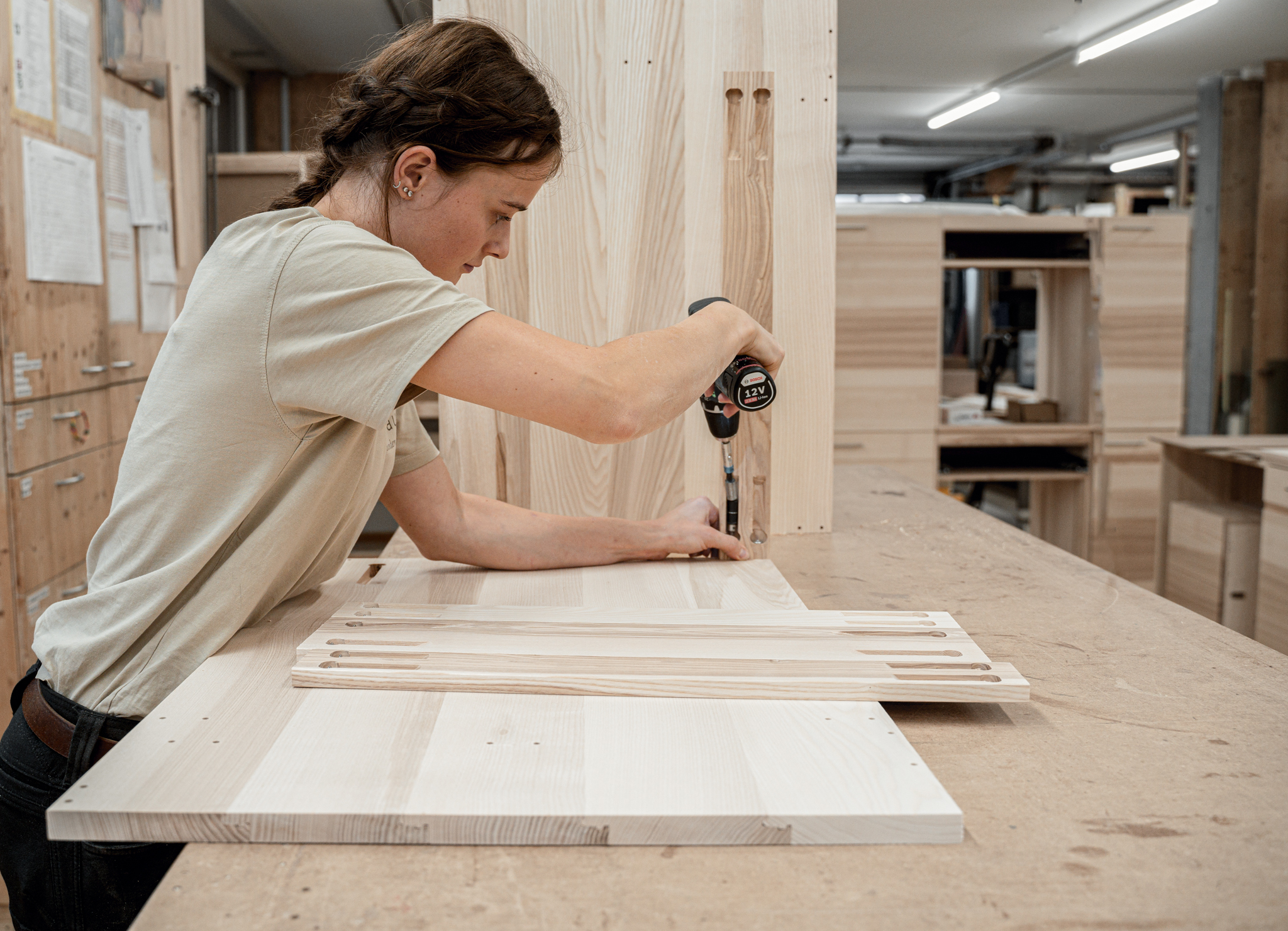 Schreinerin Massivholz 1